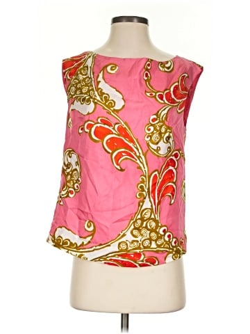 J.Crew Collection Sleeveless Silk Top (view 1)