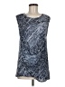 BCBGMAXAZRIA Blue Sleeveless Blouse Size M - photo 1