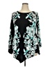 Alfani Teal Long Sleeve Blouse Size 2X - photo 1