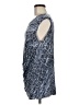 BCBGMAXAZRIA Blue Sleeveless Blouse Size M - photo 5