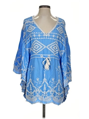 Solitaire 3/4 Sleeve Blouse (view 1)