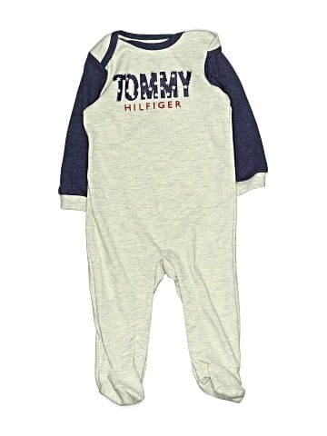 Tommy Hilfiger Long Sleeve Onesie (view 1)