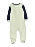 Tommy Hilfiger Color Block Gray Long Sleeve Onesie Size 6-9 mo - photo 2