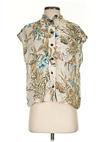 Banana Republic Sleeveless Button-Down Shirt (view 1)