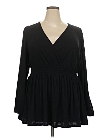 Torrid Long Sleeve Blouse (view 1)