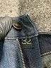 Goldsign Chevron-herringbone Blue Jeans Size 32 waist - photo 9