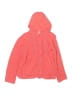 Hanna Andersson 100% Polyester Pink Zip Up Hoodie Size 8 - photo 1