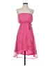 Roxy 100% Polyester Polka Dots Pink Cocktail Dress Size S - photo 1
