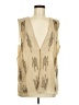 Coldwater Creek Gold Vest Size M - photo 1