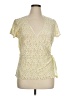 Old Navy Ivory Short Sleeve Blouse Size XL - photo 1
