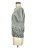 Sag Harbor 100% Acrylic Silver Pullover Sweater Size M - photo 5
