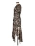 ASTR The Label 100% Polyester Paisley Brown Cocktail Dress Size M - photo 5