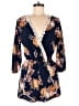Love Tree Floral Blue Romper Size M - photo 1