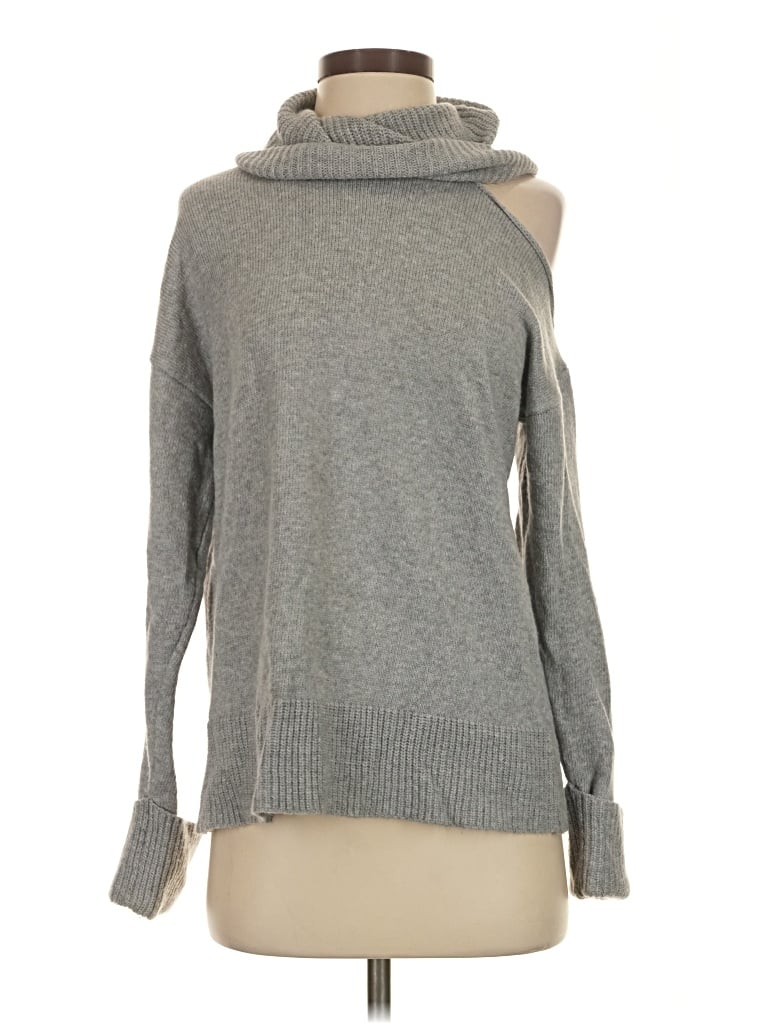 Pre-owned 1.state Turtleneck Sweater In Gray