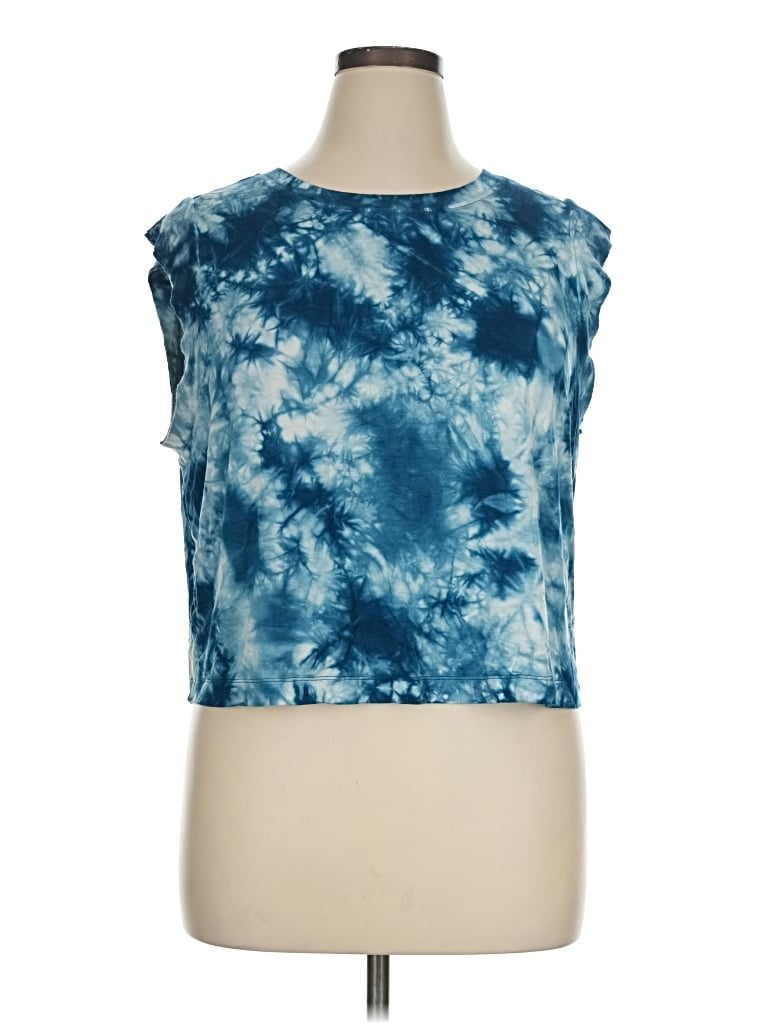 Pre-owned Joylab Sleeveless T-shirt In Blue