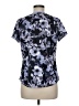 St. John Blue Short Sleeve Top Size M - photo 2