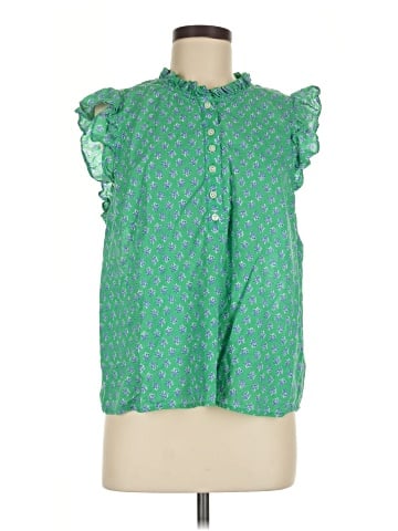 J.Crew Factory Store Short Sleeve Blouse (view 1)