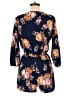 Love Tree Floral Blue Romper Size M - photo 2