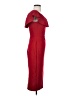 Zara Basic Red Cocktail Dress Size S - photo 4