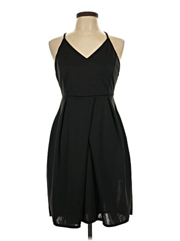 Mocking Top Cocktail Dress (view 1)