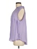 Torrid 100% Polyester Purple Sleeveless Blouse Size Lg Plus (0) - photo 5