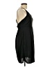 Mocking Top Solid Black Cocktail Dress Size L - photo 4