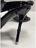 Gucci 100% Patent Leather Gray Black Sandals Size EU (IT) 37 1/2 / US 7 1/2 - photo 5