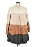 Madewell Color Block Tan Cardigan Size 3X - photo 1