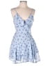 Japna 100% Polyester Hearts Blue Romper Size S - photo 1