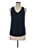 Matty M Blue Sleeveless Top Size M - photo 1