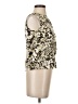 Ann Taylor Animal Print Ivory Sleeveless Blouse Size 0 Petite - photo 4