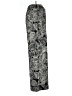 Express Paisley Gray Casual Pants Size 10R - photo 4