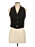 Zara 100% Polyester Black Tuxedo Vest Size L - photo 1