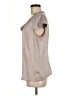 H&M 100% Polyester Gray Short Sleeve Top Size 12 - photo 5