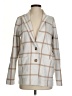 Ann Taylor Plaid Ivory Blazer Size S - photo 1