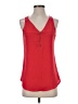 Express 100% Polyester Red Sleeveless Blouse Size S - photo 1