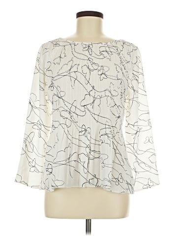 Ann Taylor Long Sleeve Blouse (view 1)