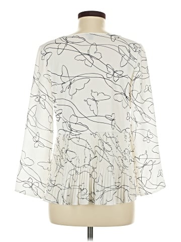 Ann Taylor Long Sleeve Blouse (view 2)