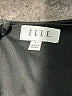 Elle Solid Black Casual Dress Size L - photo 7