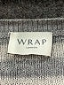 Wrap 100% Baby Alpaca Stripes Gray Wool Pullover Sweater Size 6 - photo 7