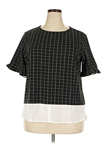 Elle Short Sleeve Blouse (view 1)
