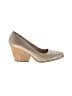 Eileen Fisher 100% Leather Gray Heels Size 9 1/2 - photo 1