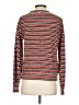 John & Jenn 100% Cotton Stripes Red Pullover Sweater Size S - photo 2