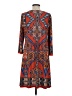 MSK Paisley Orange Casual Dress Size S - photo 2