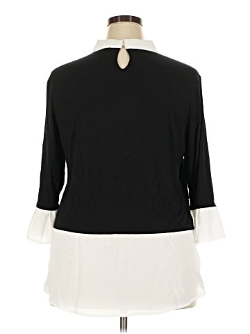 Elle 3/4 Sleeve Blouse (view 2)