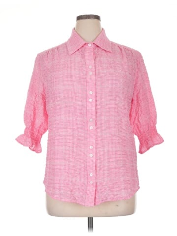 Finley 3/4 Sleeve Button-Down Shirt (view 1)