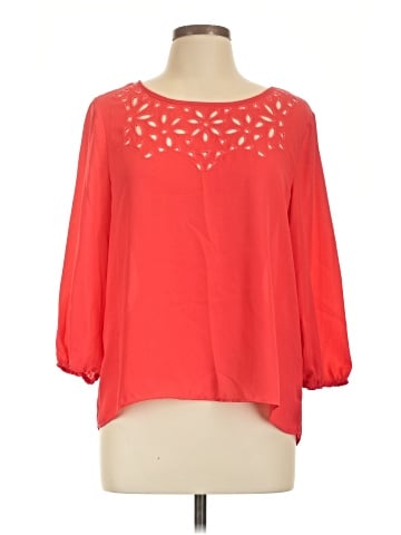 Eyeshadow 3/4 Sleeve Blouse (view 1)