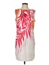 Ellen Tracy 100% Polyester Tropical Pink Cocktail Dress Size S (estimated) - photo 1