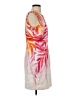 Ellen Tracy 100% Polyester Tropical Pink Cocktail Dress Size S (estimated) - photo 4