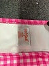 Cat & Jack Checkered-gingham Pink Two Piece Swimsuit Size 14 - photo 3